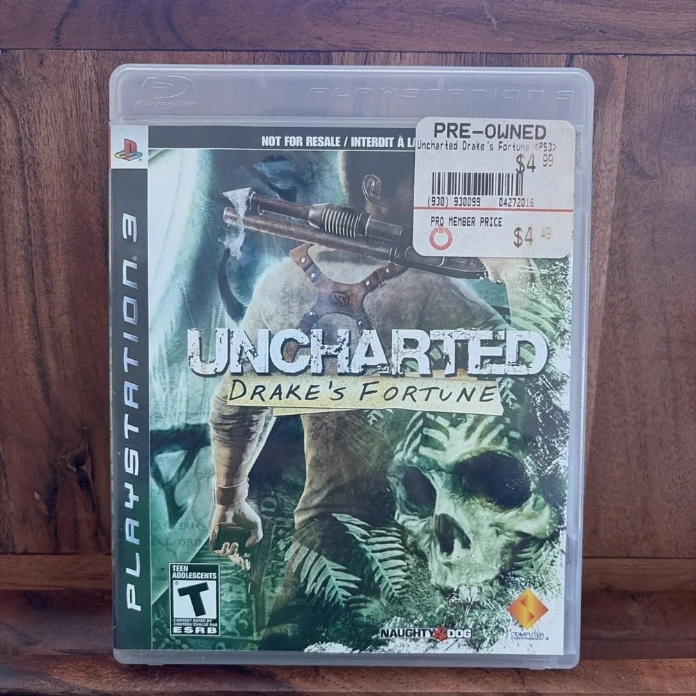 Uncharted: Drake's Fortune (Sony PlayStation 3, 2007)